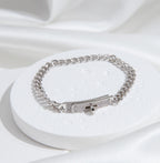 ¡®Twinkle jewelry¡¯KELLY CHAIN SILVER DIAMOND BRACELET
