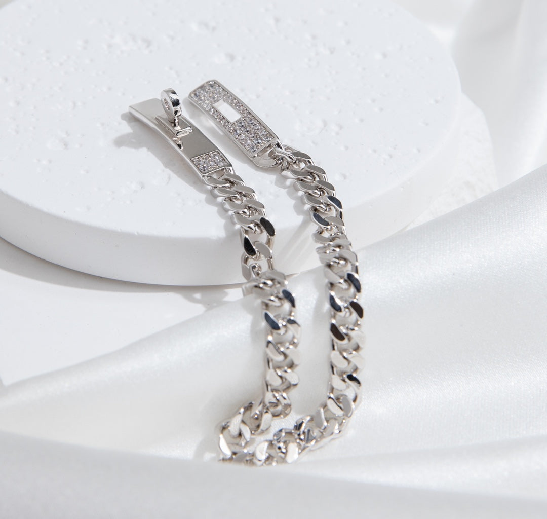 ¡®Twinkle jewelry¡¯KELLY CHAIN SILVER DIAMOND BRACELET