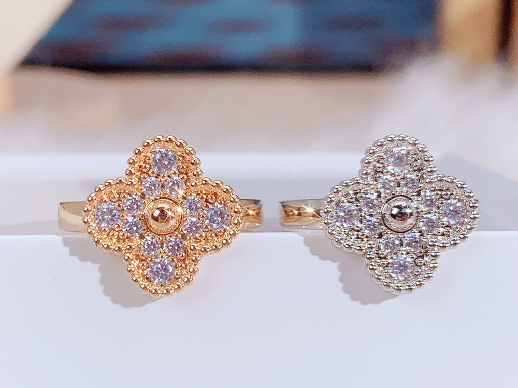 ¡®Twinkle jewelry¡¯CLOVER DIAMOND RING