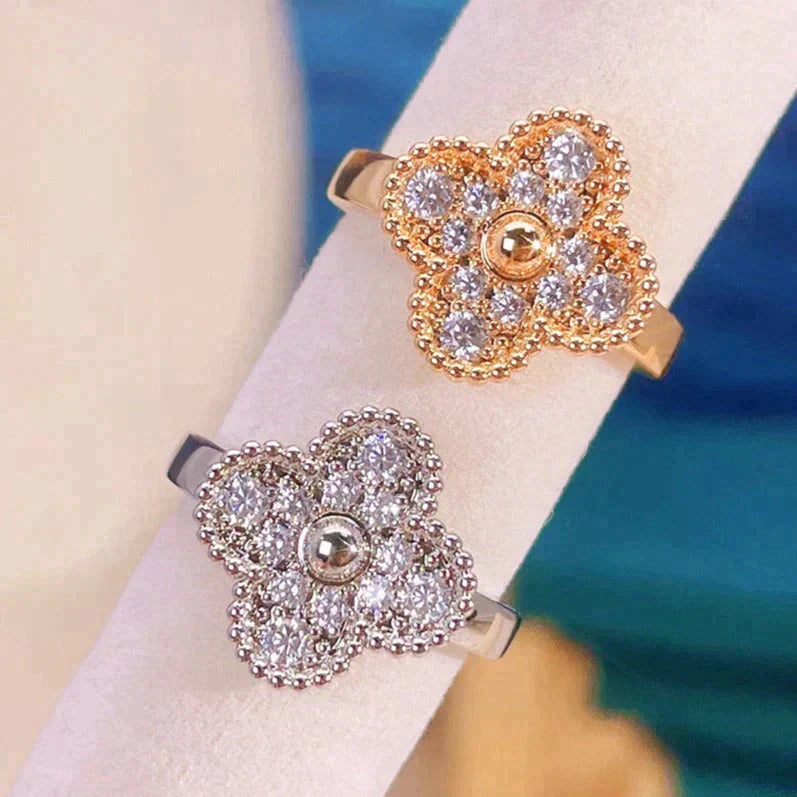 ¡®Twinkle jewelry¡¯CLOVER DIAMOND RING
