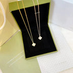 ¡®Twinkle jewelry¡¯CLOVER MINI 9.5MM WHITE MOTHER-OF-PEARL NECKLACE
