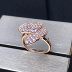 ¡®Twinkle jewelry¡¯BUTTERFLY PINK GOLD DIAMOND RING