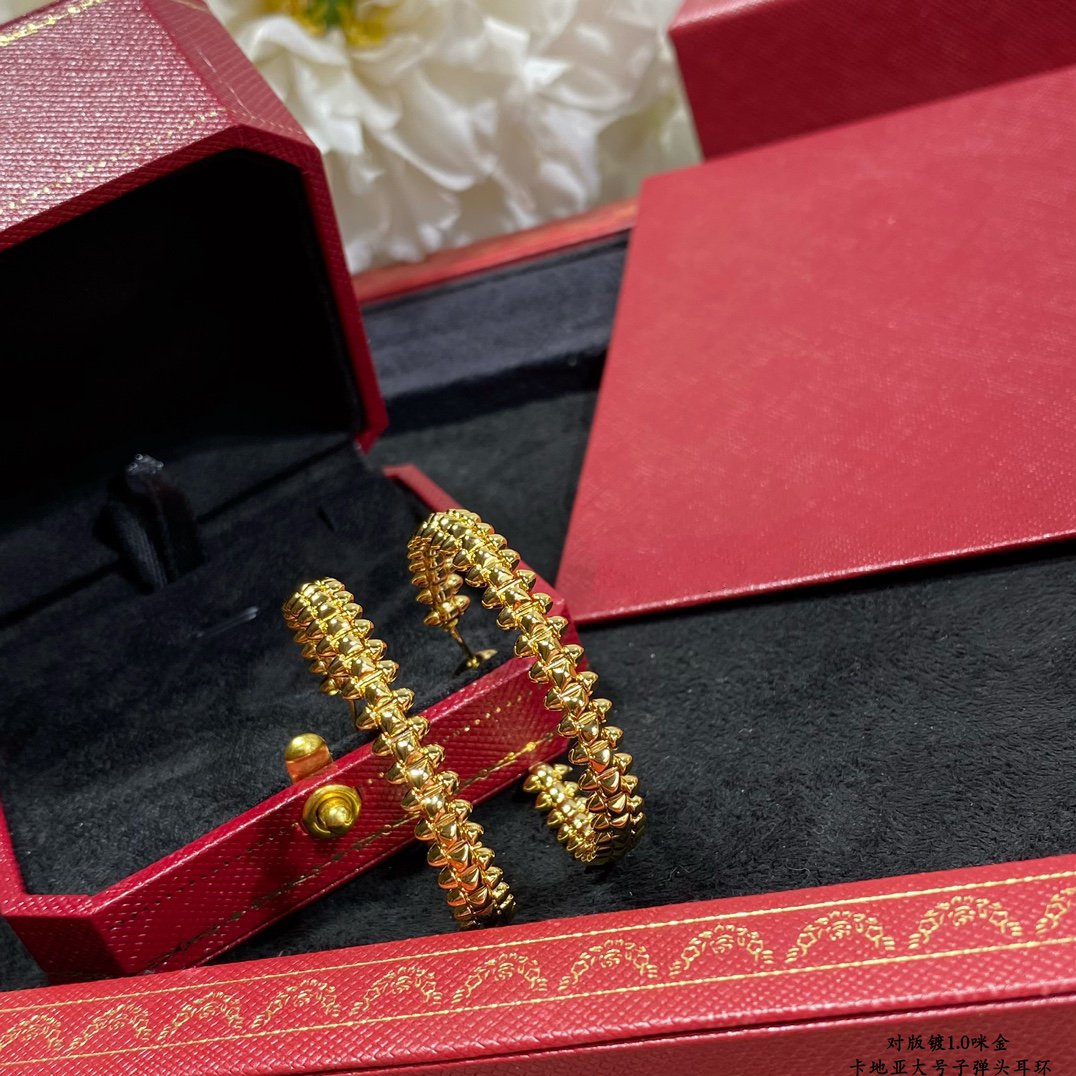 ¡®Twinkle jewelry¡¯CLASH LARGE HOOP EARRINGS