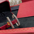 ¡®Twinkle jewelry¡¯CLASH LARGE HOOP EARRINGS