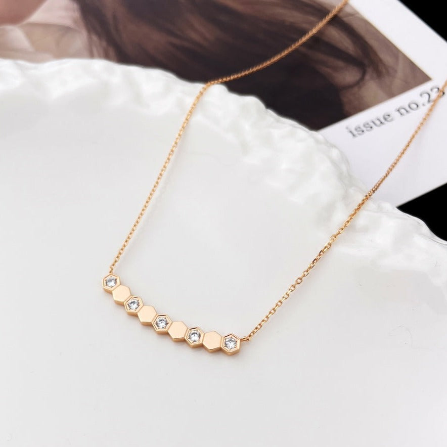 ¡®Twinkle jewelry¡¯BEE MY LOVE DIAMOND NECKLACE