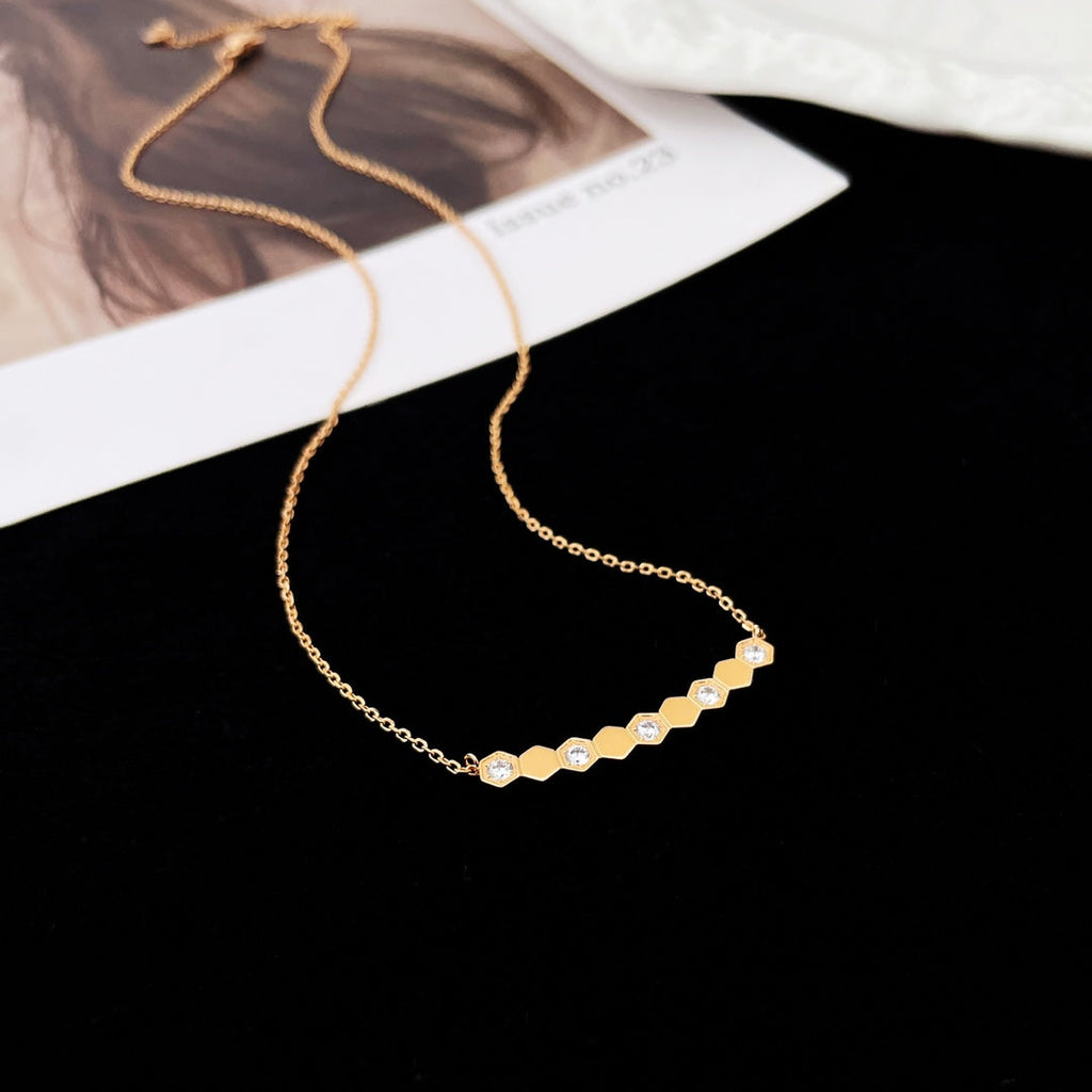 ¡®Twinkle jewelry¡¯BEE MY LOVE DIAMOND NECKLACE