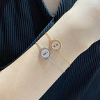 [Twinkle jewelrys]LUCKY MOVE DIAMOND PAVED BRACELET