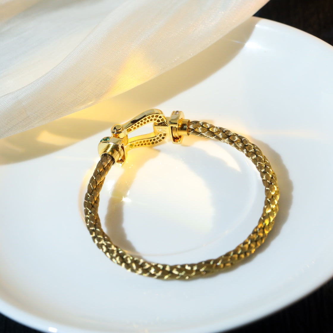 ¡®Twinkle jewelry¡¯FORCE 10 GOLD GREEN DIAMOND PAVED