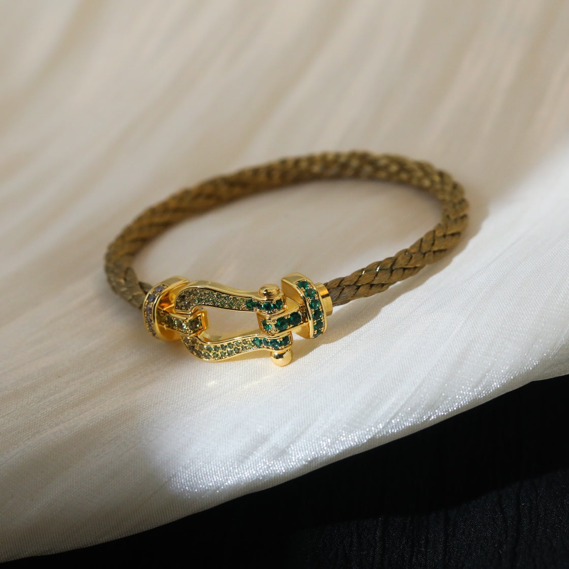 ¡®Twinkle jewelry¡¯FORCE 10 GOLD GREEN DIAMOND PAVED