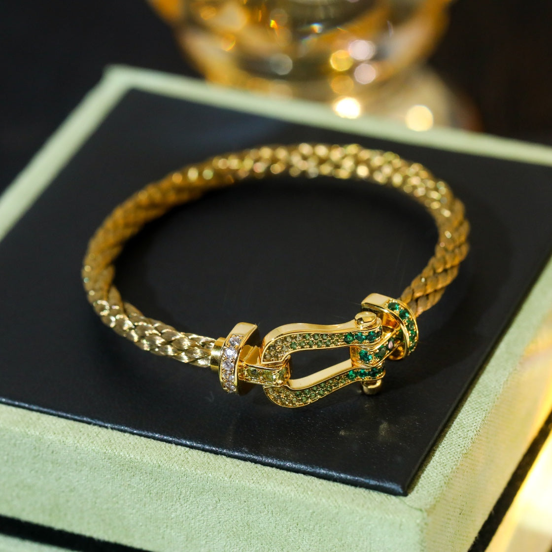 ¡®Twinkle jewelry¡¯FORCE 10 GOLD GREEN DIAMOND PAVED