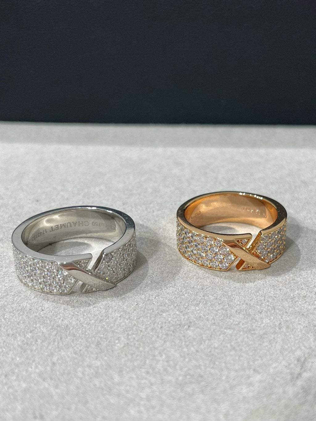 ¡®Twinkle jewelry¡¯LIENS EVIDENCE  DIAMOND PAVED RING