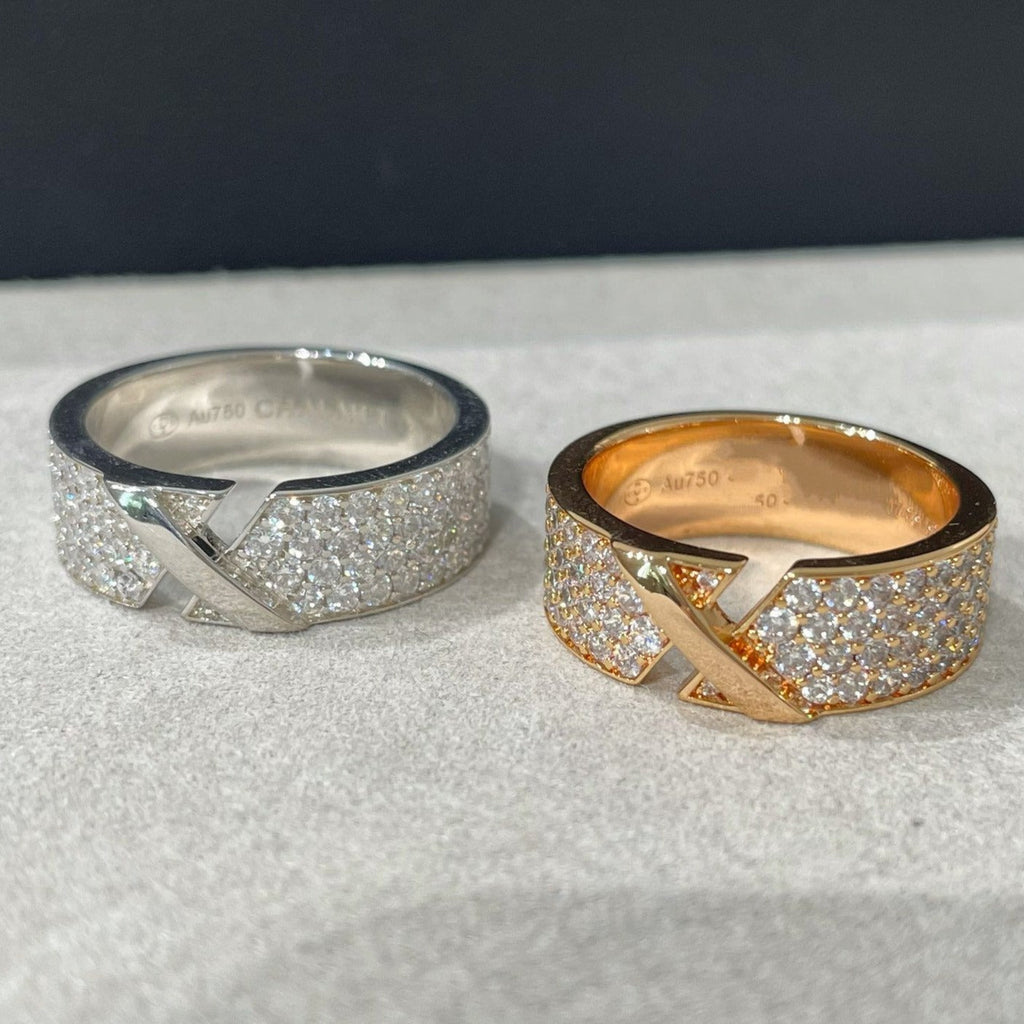 ¡®Twinkle jewelry¡¯LIENS EVIDENCE  DIAMOND PAVED RING