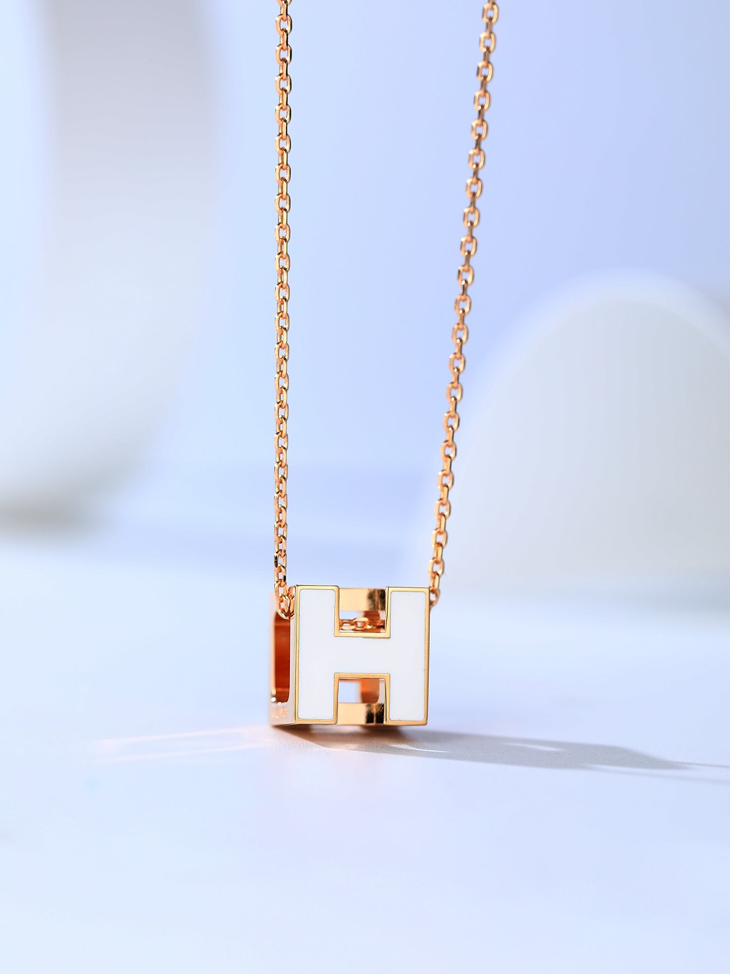 ¡®Twinkle jewelry¡¯H CAGE PINK GOLD NECKLACE
