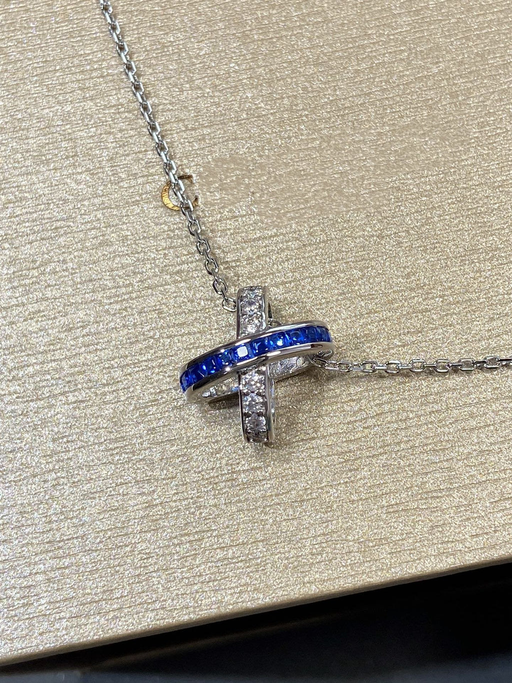 ¡®Twinkle jewelry¡¯LIENS DIAMOND SILVER NECKLACE