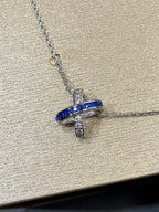 ¡®Twinkle jewelry¡¯LIENS DIAMOND SILVER NECKLACE