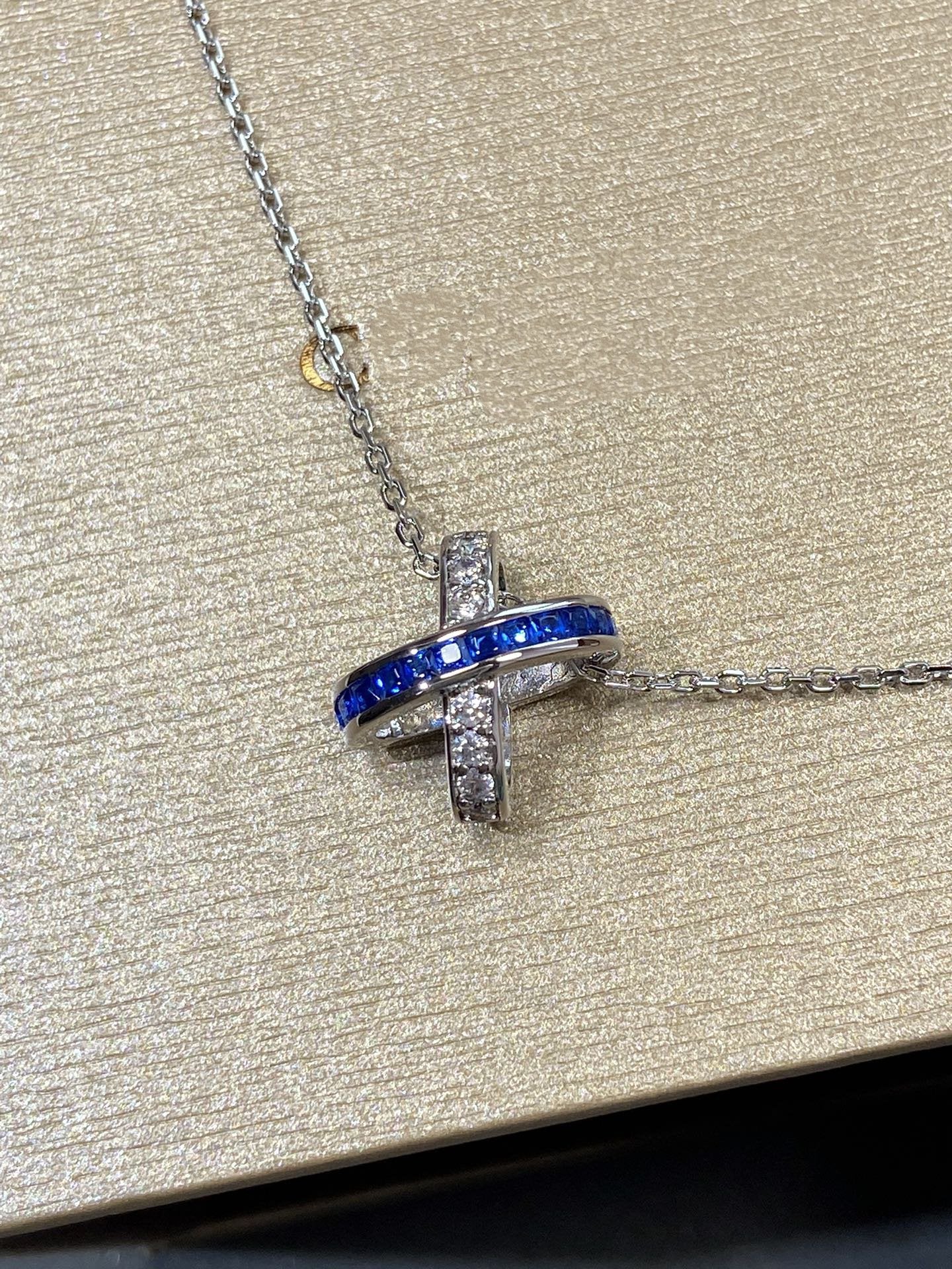 ¡®Twinkle jewelry¡¯LIENS DIAMOND SILVER NECKLACE