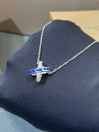¡®Twinkle jewelry¡¯LIENS DIAMOND SILVER NECKLACE