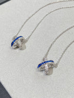 ¡®Twinkle jewelry¡¯LIENS DIAMOND SILVER NECKLACE