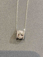 ¡®Twinkle jewelry¡¯PERLEE PEDANT SIVLER DIAMOND NECKLACE