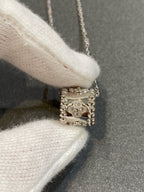 ¡®Twinkle jewelry¡¯PERLEE PEDANT SIVLER DIAMOND NECKLACE