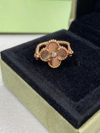 ¡®Twinkle jewelry¡¯CLOVER RIVERSIBLE ROSE GOLD RING