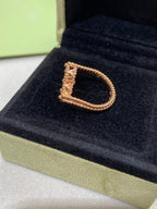 ¡®Twinkle jewelry¡¯CLOVER RIVERSIBLE ROSE GOLD RING
