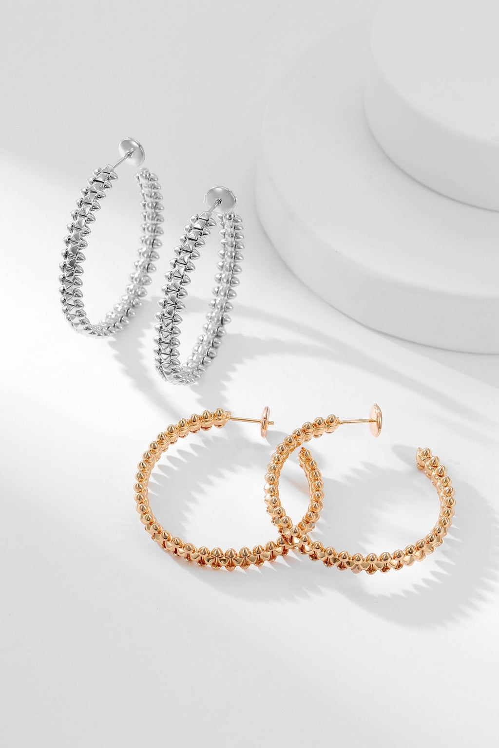 ¡®Twinkle jewelry¡¯CLASH HOOP EARRINGS