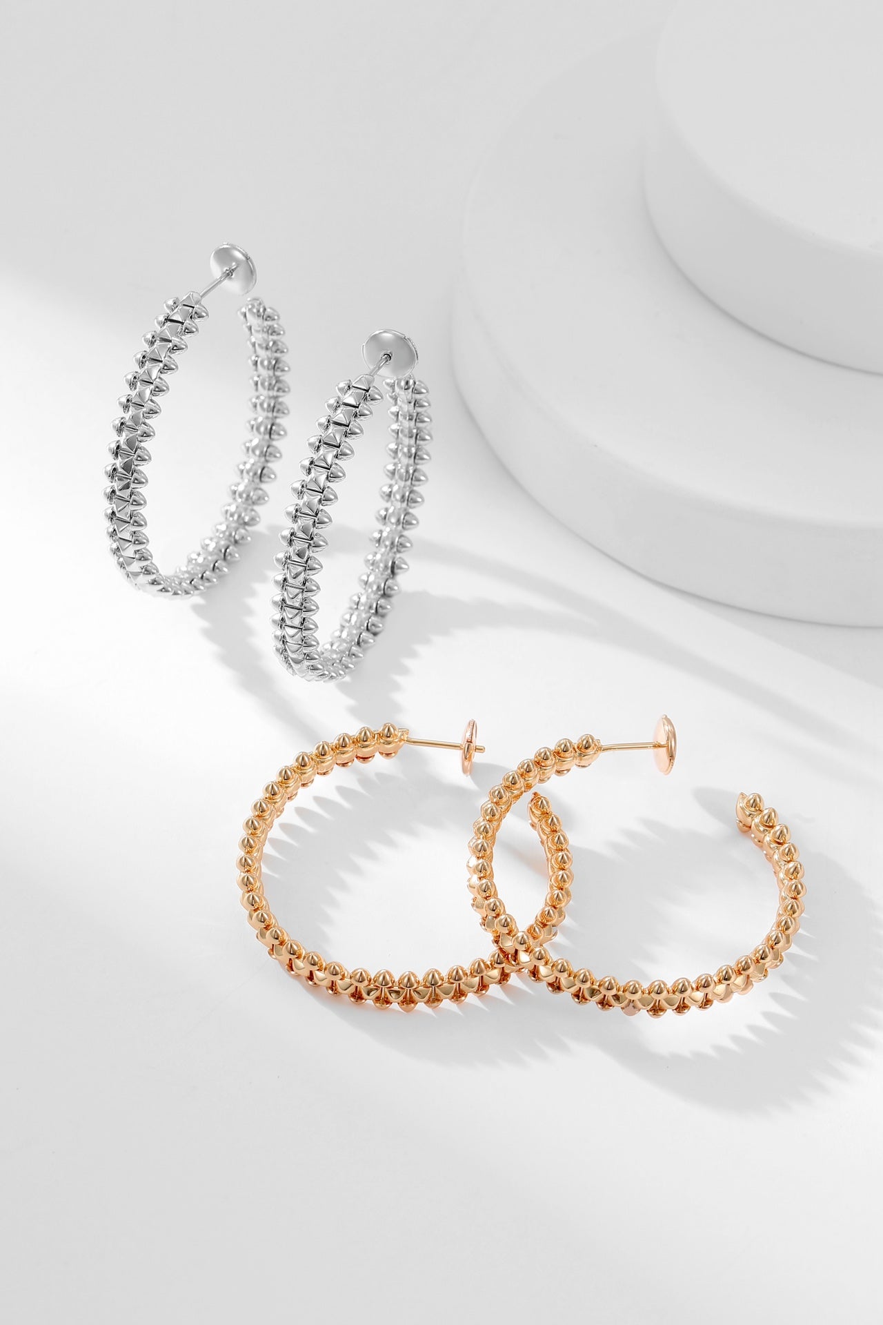¡®Twinkle jewelry¡¯CLASH HOOP EARRINGS