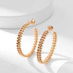 ¡®Twinkle jewelry¡¯CLASH HOOP EARRINGS