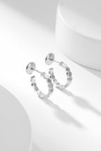 ¡®Twinkle jewelry¡¯BEE LOVE DIAMOND HOOP EARRINGS