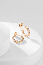 ¡®Twinkle jewelry¡¯BEE LOVE DIAMOND HOOP EARRINGS