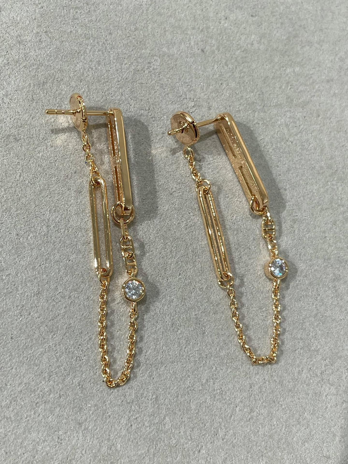 ¡®Twinkle jewelry¡¯CHAINE CHAOS DIAMOND DROP EARRINGS
