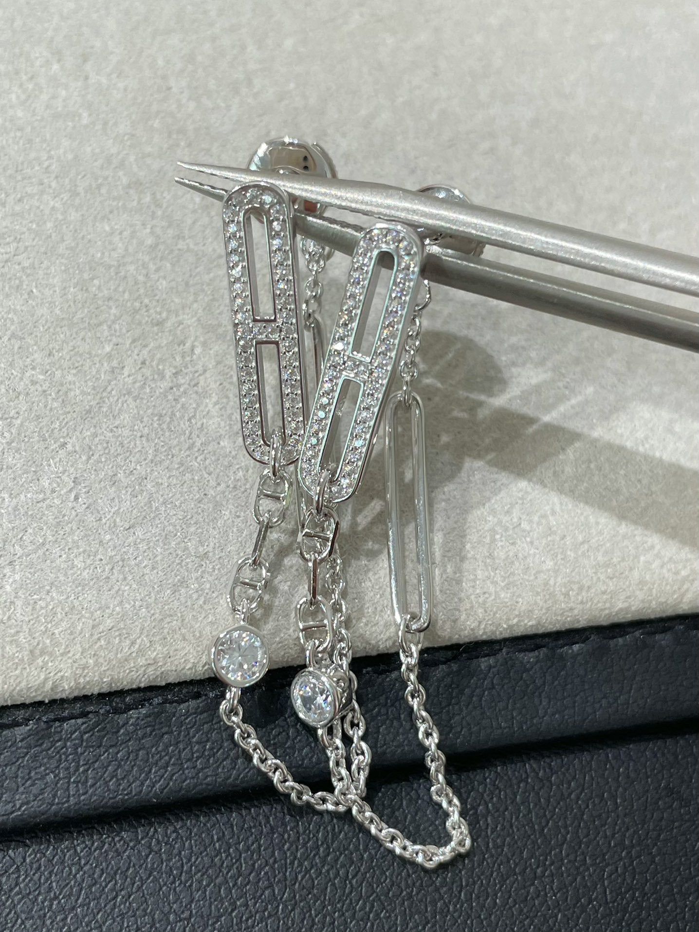 ¡®Twinkle jewelry¡¯CHAINE CHAOS DIAMOND DROP EARRINGS