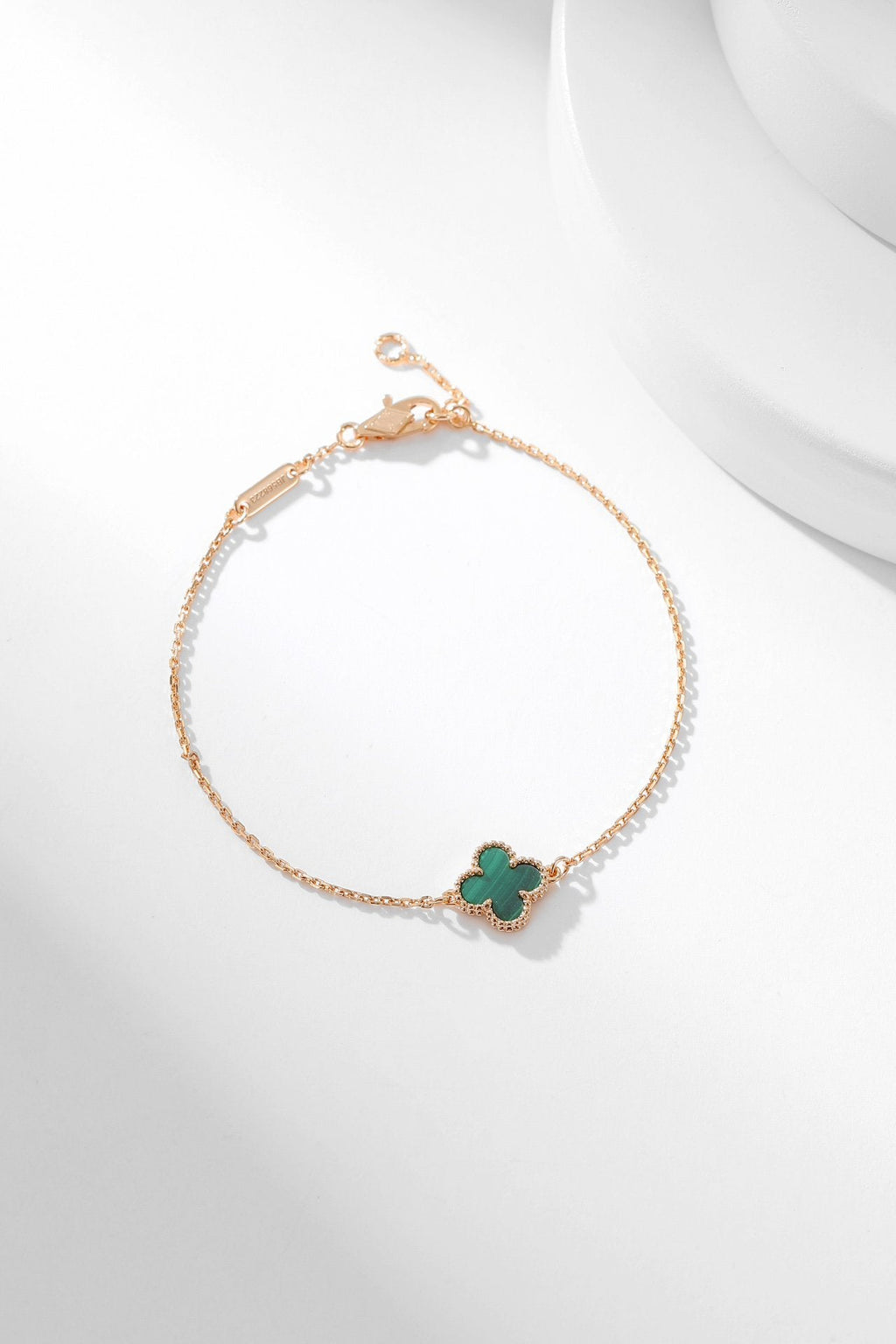 ¡®Twinkle jewelry¡¯CLOVER BRACELET MALACHITE 1 MOTIF