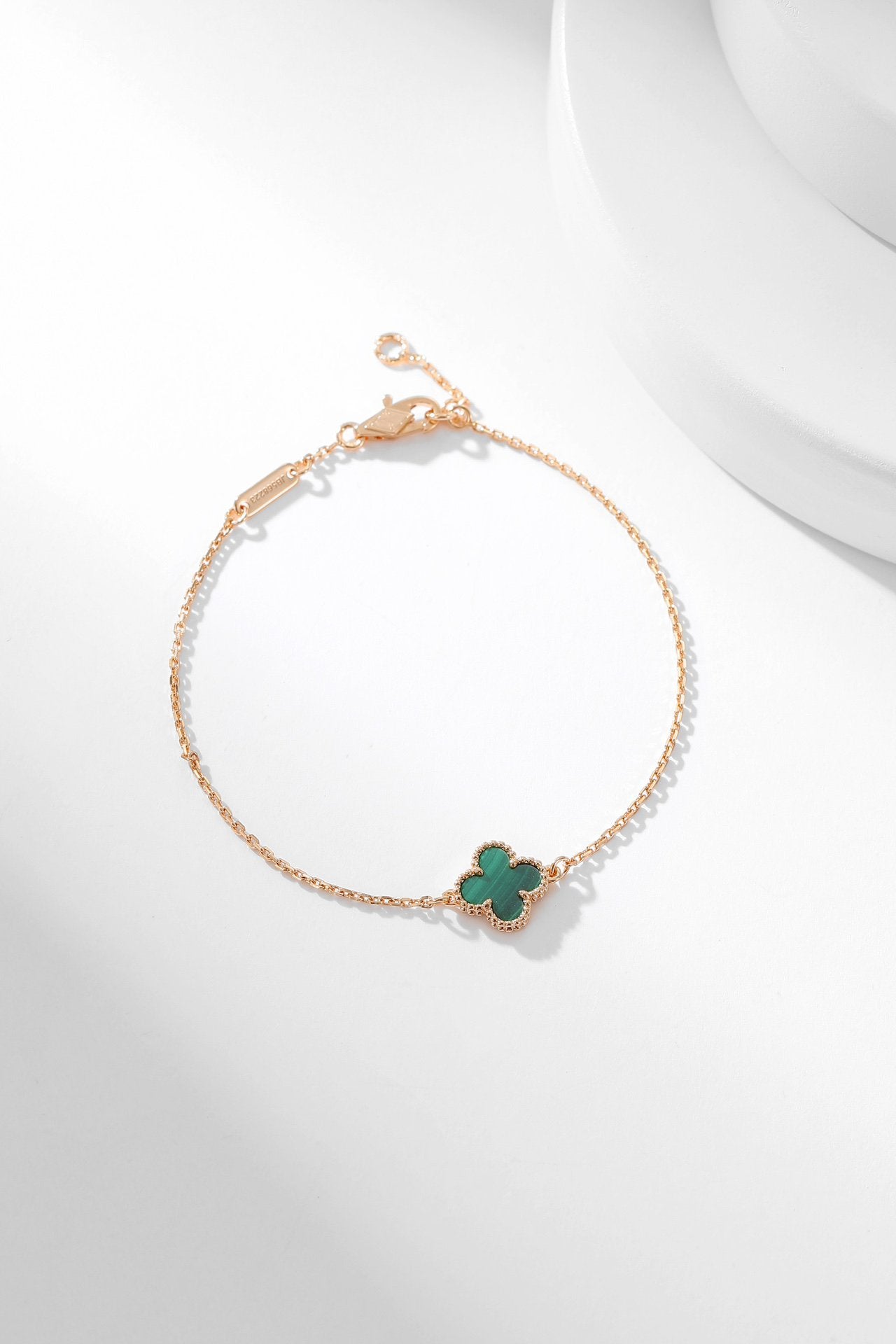 ¡®Twinkle jewelry¡¯CLOVER BRACELET MALACHITE 1 MOTIF