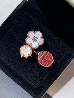 ¡®Twinkle jewelry¡¯LUCKY 3 MOTIF ROSE GOLD RING