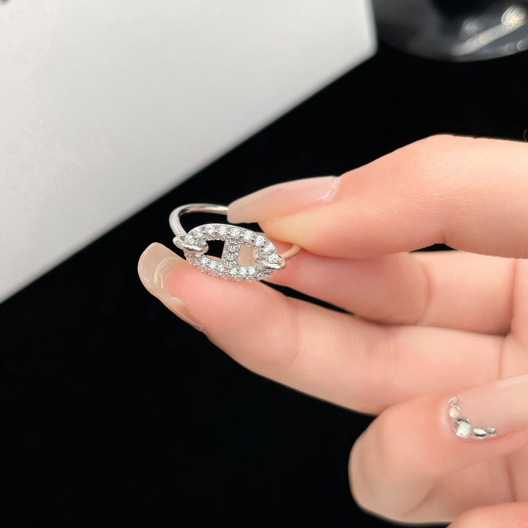 ¡®Twinkle jewelry¡¯RONDE SMALL SILVER DIAMOND RING
