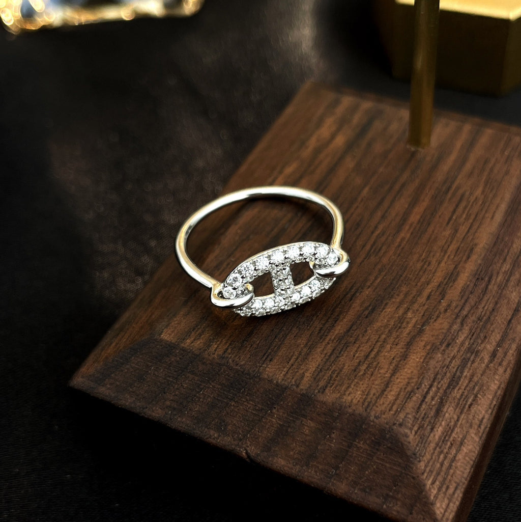 ¡®Twinkle jewelry¡¯RONDE SMALL SILVER DIAMOND RING