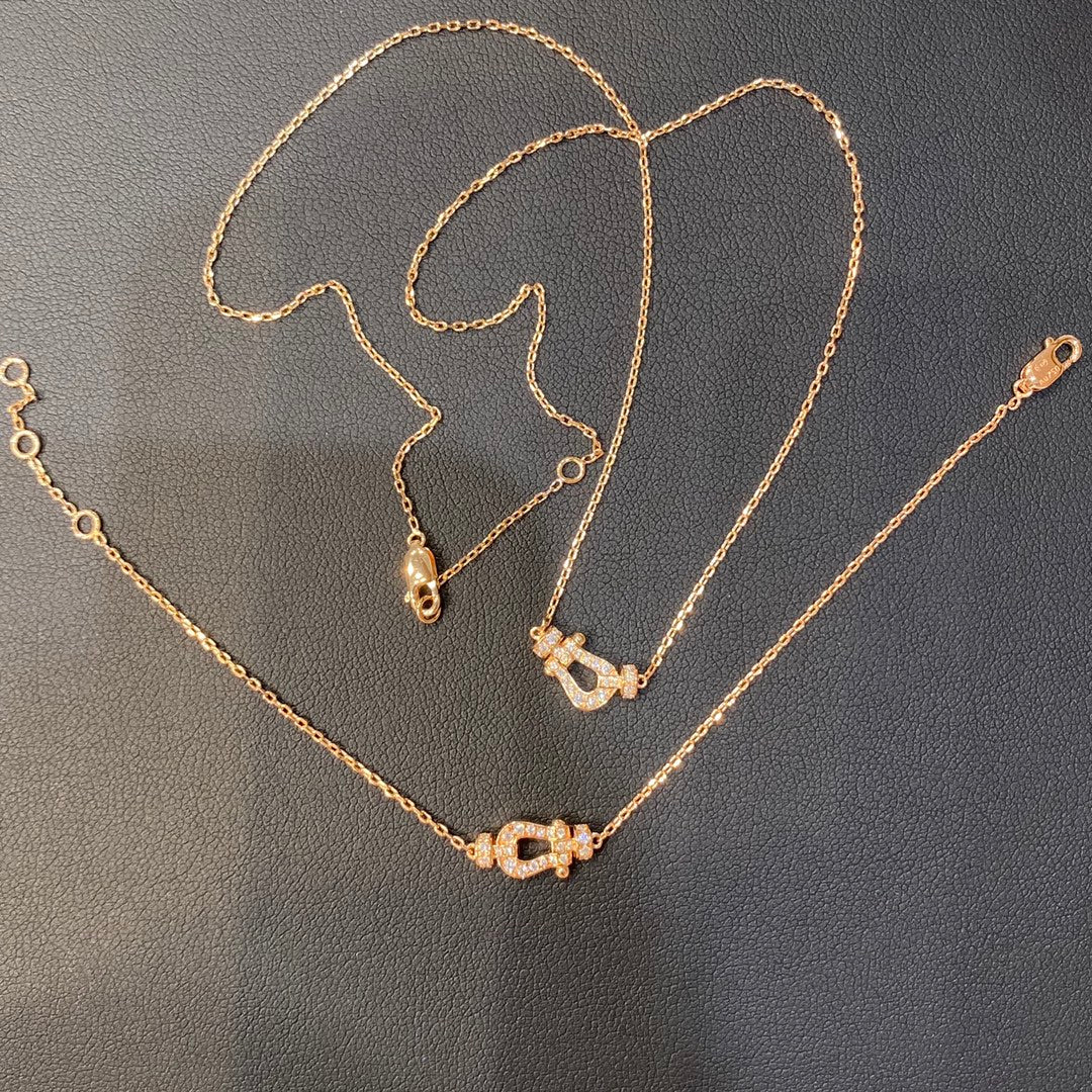 ¡®Twinkle jewelry¡¯FORCE 10 DIAMOND PINK GOLD NECKLACE MINI MODEL