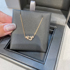 ¡®Twinkle jewelry¡¯FORCE 10 DIAMOND PINK GOLD NECKLACE MINI MODEL