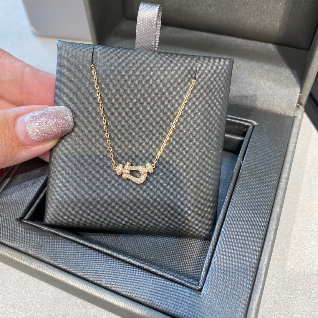 ¡®Twinkle jewelry¡¯FORCE 10 DIAMOND PINK GOLD NECKLACE MINI MODEL