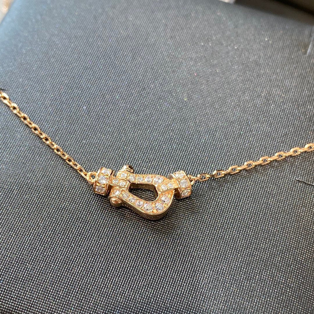 ¡®Twinkle jewelry¡¯FORCE 10 DIAMOND PINK GOLD NECKLACE MINI MODEL