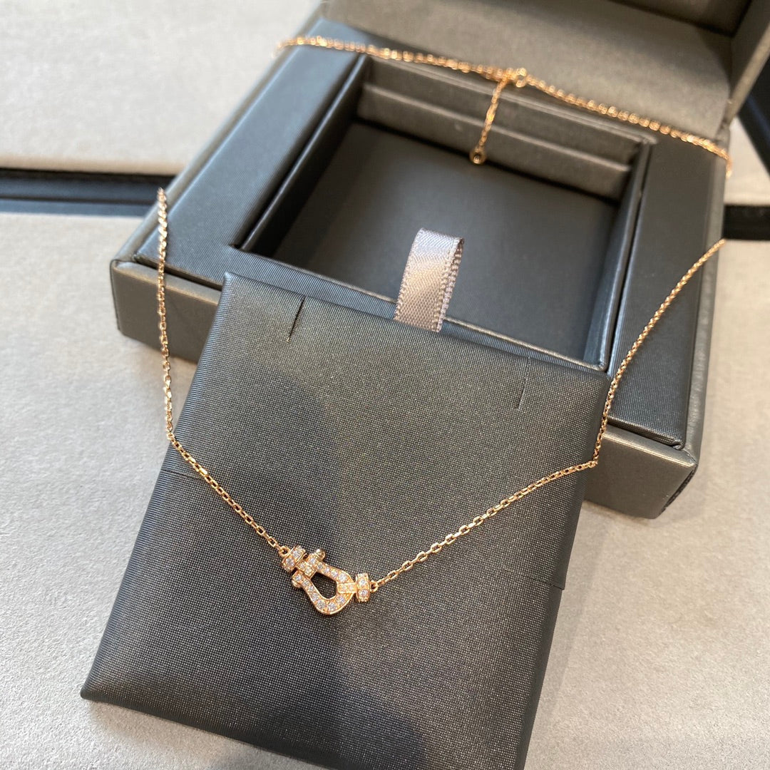 ¡®Twinkle jewelry¡¯FORCE 10 DIAMOND PINK GOLD NECKLACE MINI MODEL