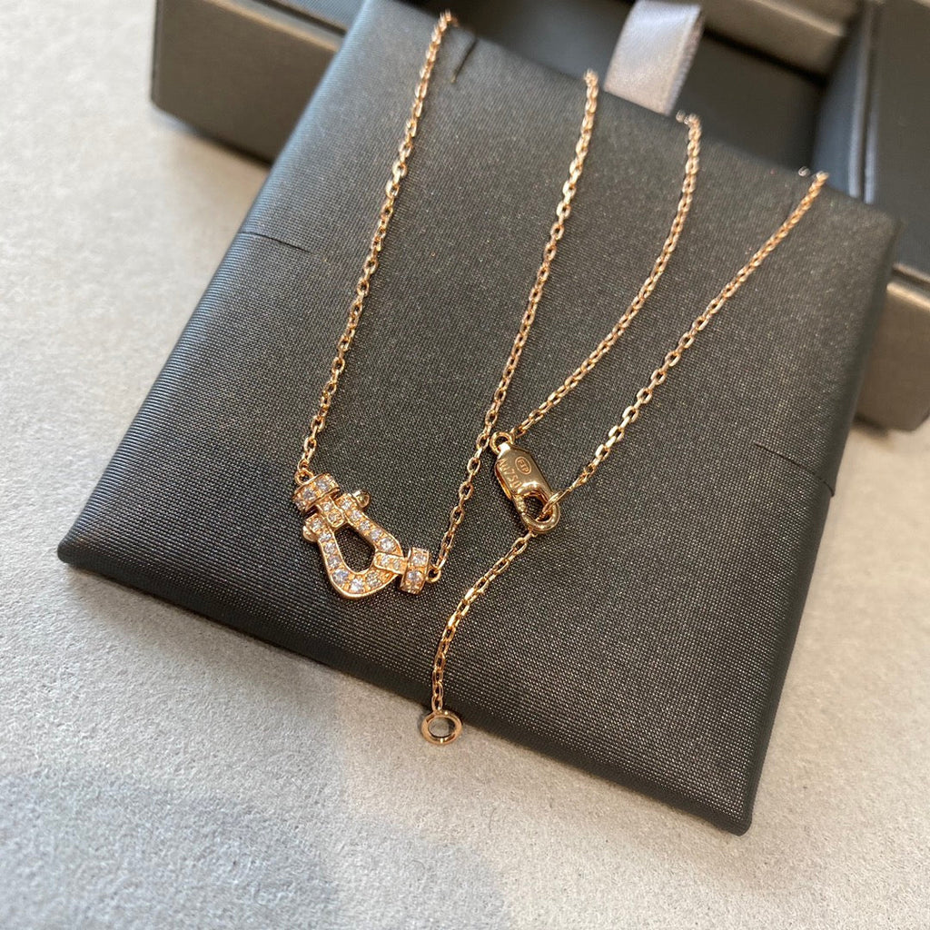 ¡®Twinkle jewelry¡¯FORCE 10 DIAMOND PINK GOLD NECKLACE MINI MODEL
