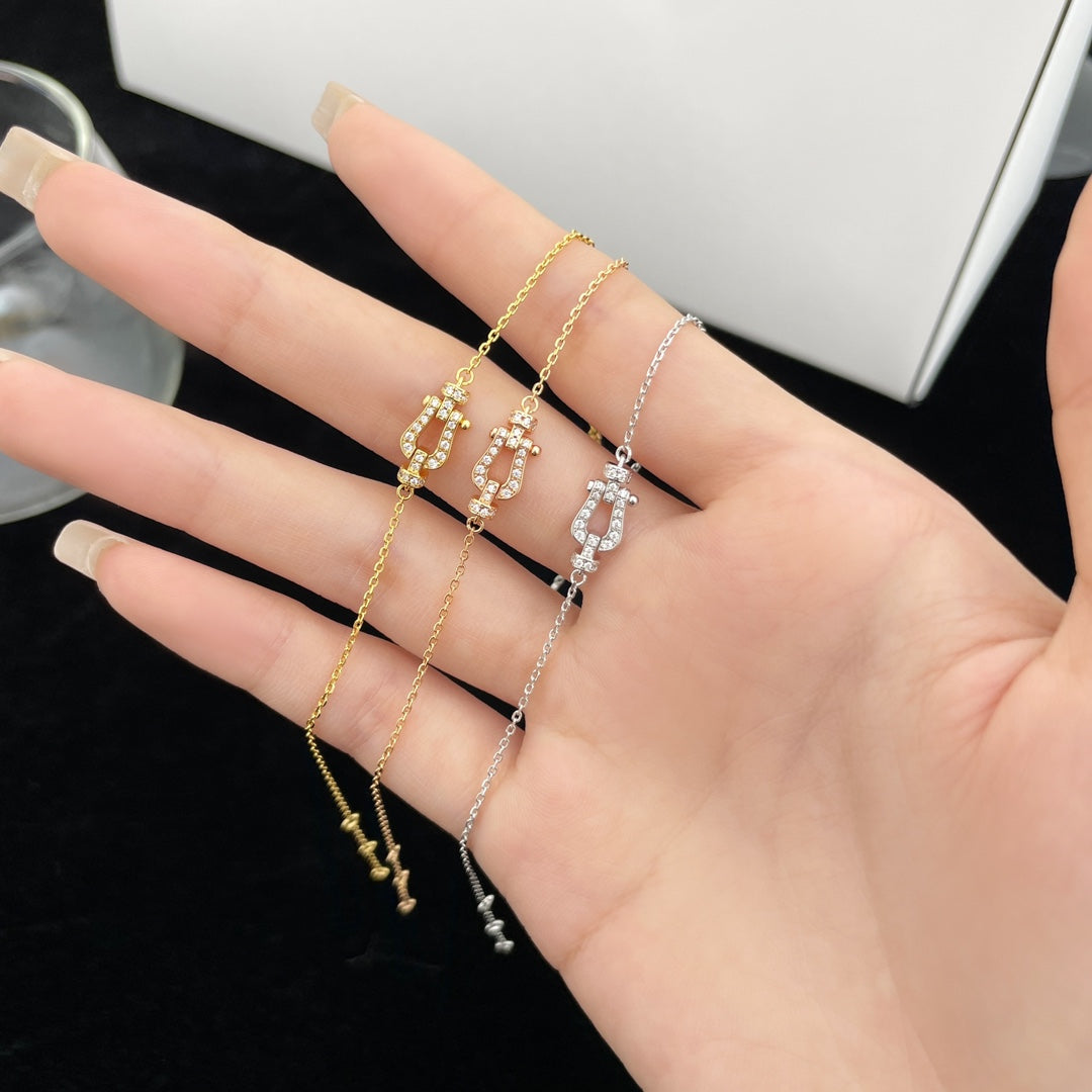 ¡®Twinkle jewelry¡¯FORCE 10 FULL DIAMOND BUCKLE CHAIN LINK MINI MODEL