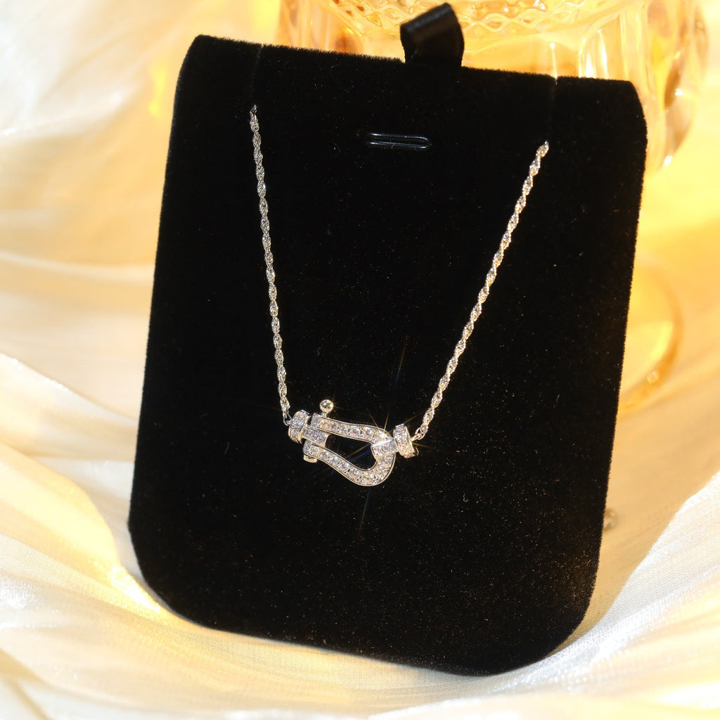 ¡®Twinkle jewelry¡¯FORCE 10 DIAMOND SILVER NECKLACE MINI MODEL