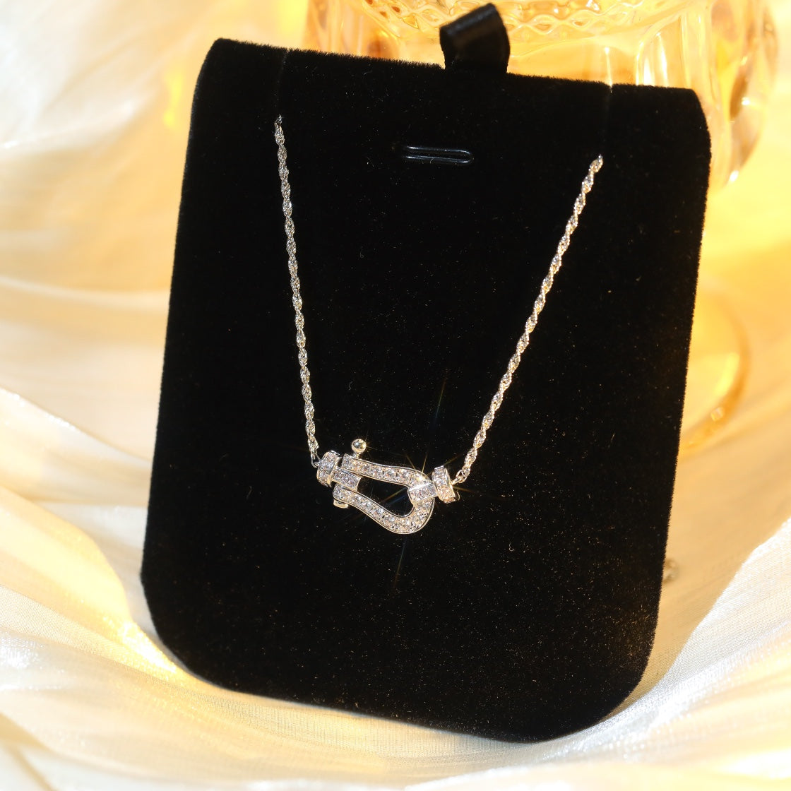 ¡®Twinkle jewelry¡¯FORCE 10 DIAMOND SILVER NECKLACE MINI MODEL