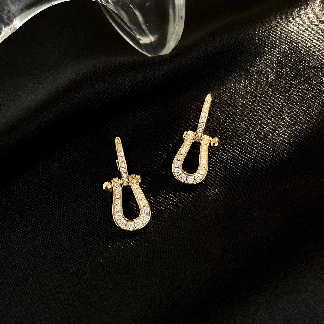 ¡®Twinkle jewelry¡¯FORCE 10 FULL DIAMOND DROP EARRINGS MEDIUM MODEL