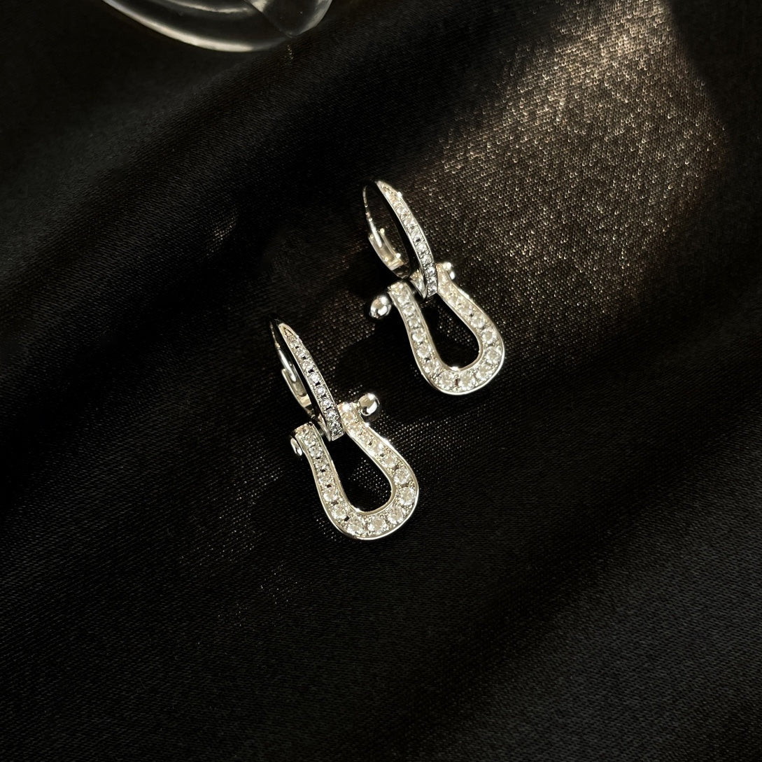 ¡®Twinkle jewelry¡¯FORCE 10 FULL DIAMOND DROP EARRINGS MEDIUM MODEL