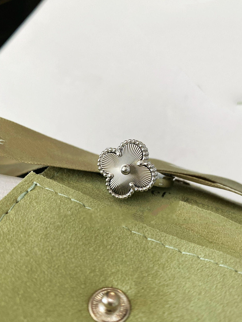¡®Twinkle jewelry¡¯CLOVER SILVER RING
